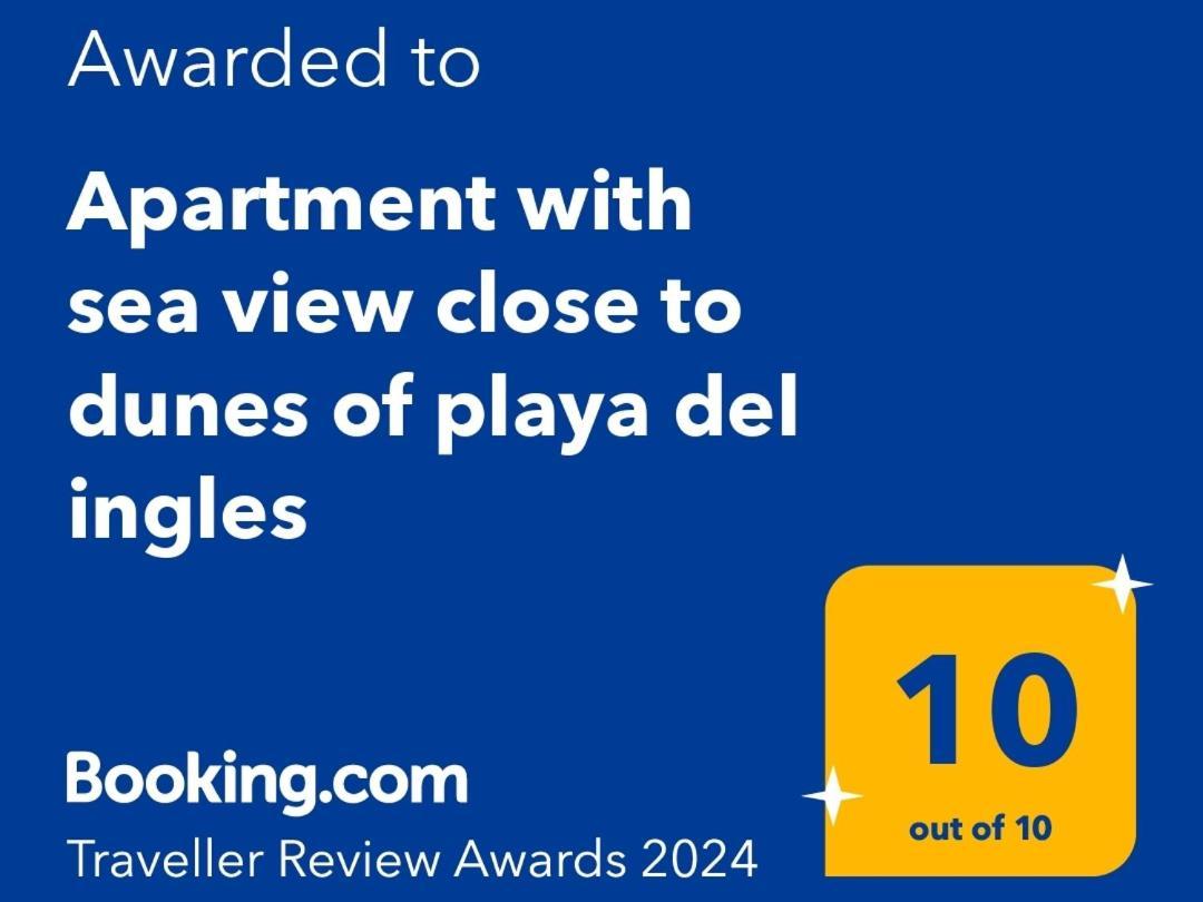 Apartment With Sea View Close To Dunes Of Playa Del Ingles San Bartolomé Esterno foto